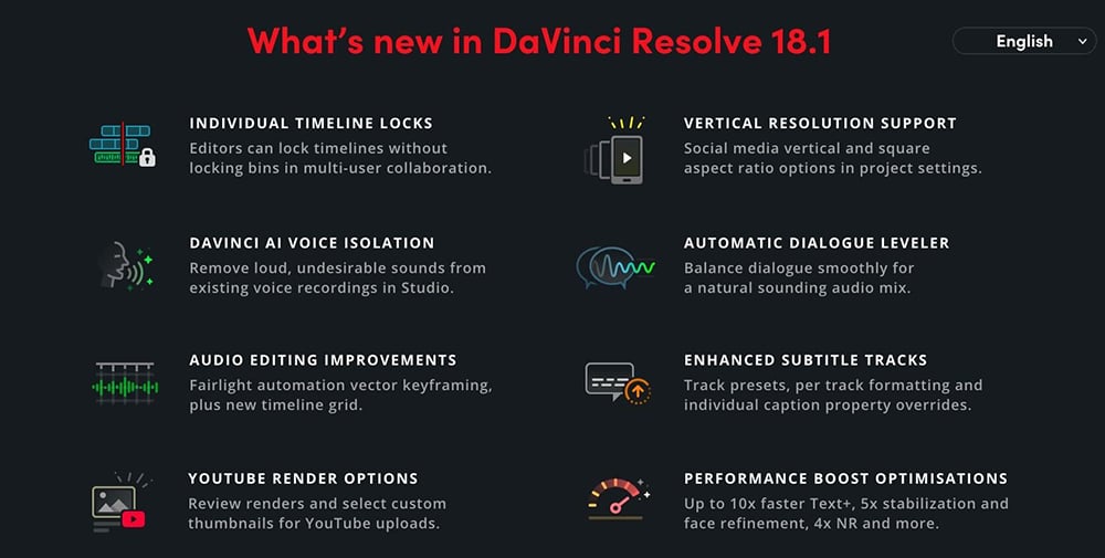 Resolve Updates